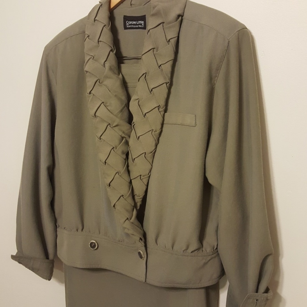 Carole Little  jacket and skirt set